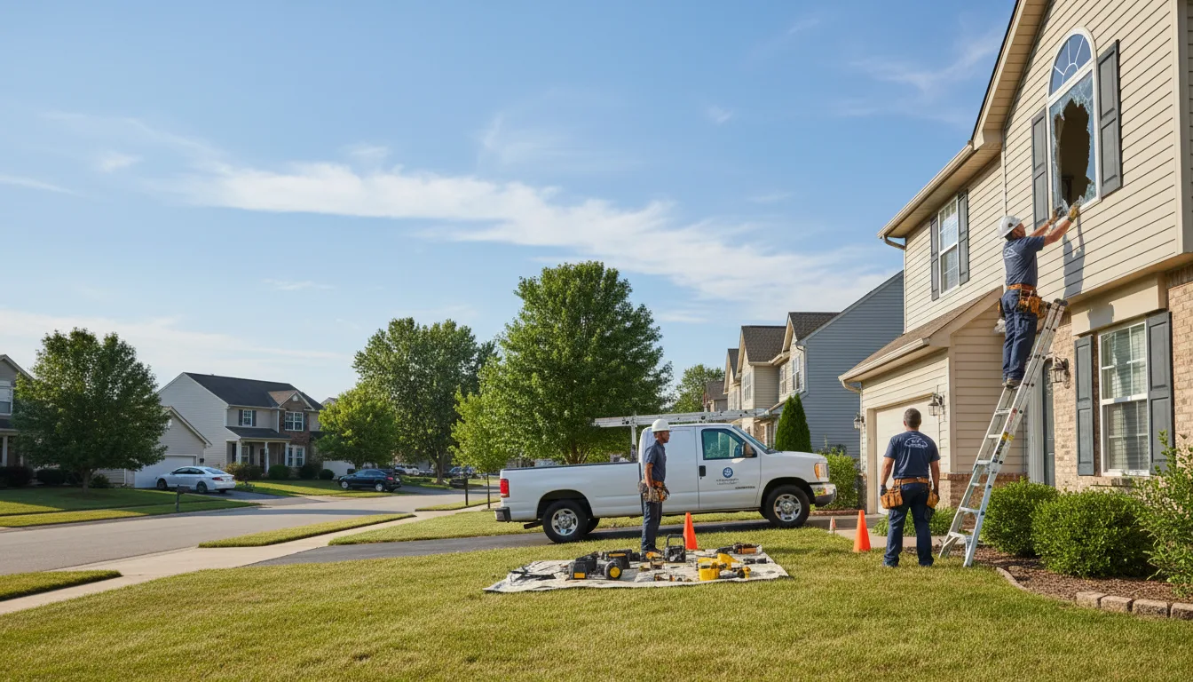 Expert window installer providing residential service in Almond, NC